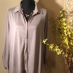 Ann Taylor Tan Women's Blouse